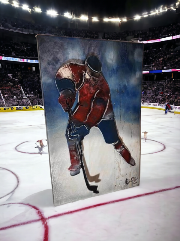 Murale fabriquée à la main avec des matériaux de qualité supérieure. De plus, pour la découpe, j’utilise de l’acier canadien courbé 3/16 » d’épaisseur, car cela donne du relief ainsi qu’un effet 3D.