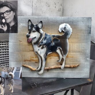 Customized Husky Mural