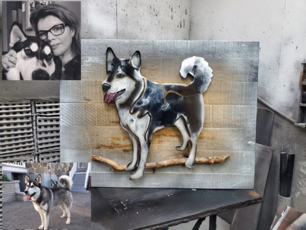 Customized Husky Mural