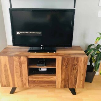 Walnut TV cabinet