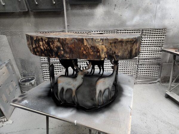 Table de Centre Chevreuils