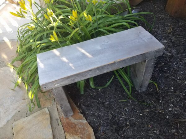 Bench with natural steel leg - Image 34