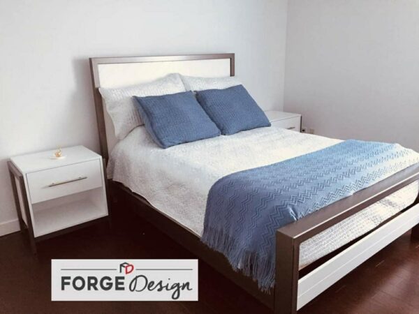 100% wood queen bed - Image 24