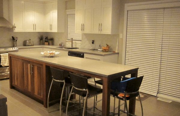 Island Version Modern Contemporary Rustic