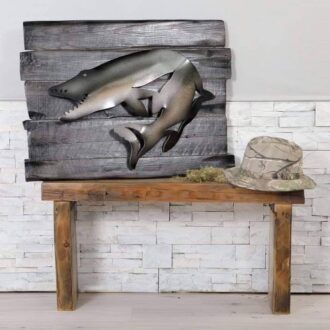 The carnivore: Decorative wall painting.