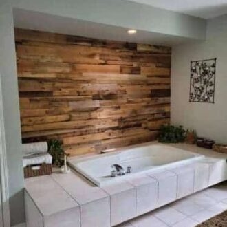 Wooden wall