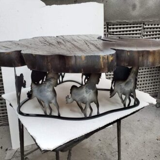 Horse side table