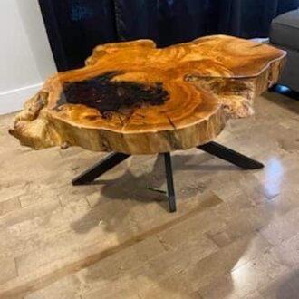 Epoxy center table