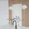 Panneau tasseau décoratif en chêne blanc